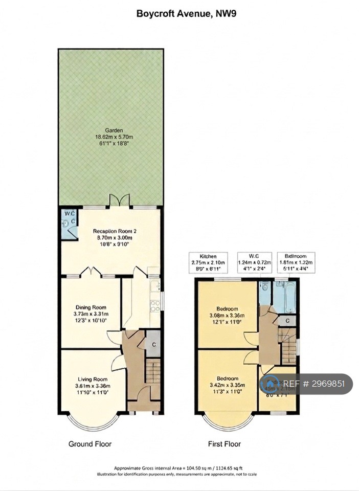 Boycroft Avenue, Kingsbury, London floorplan
