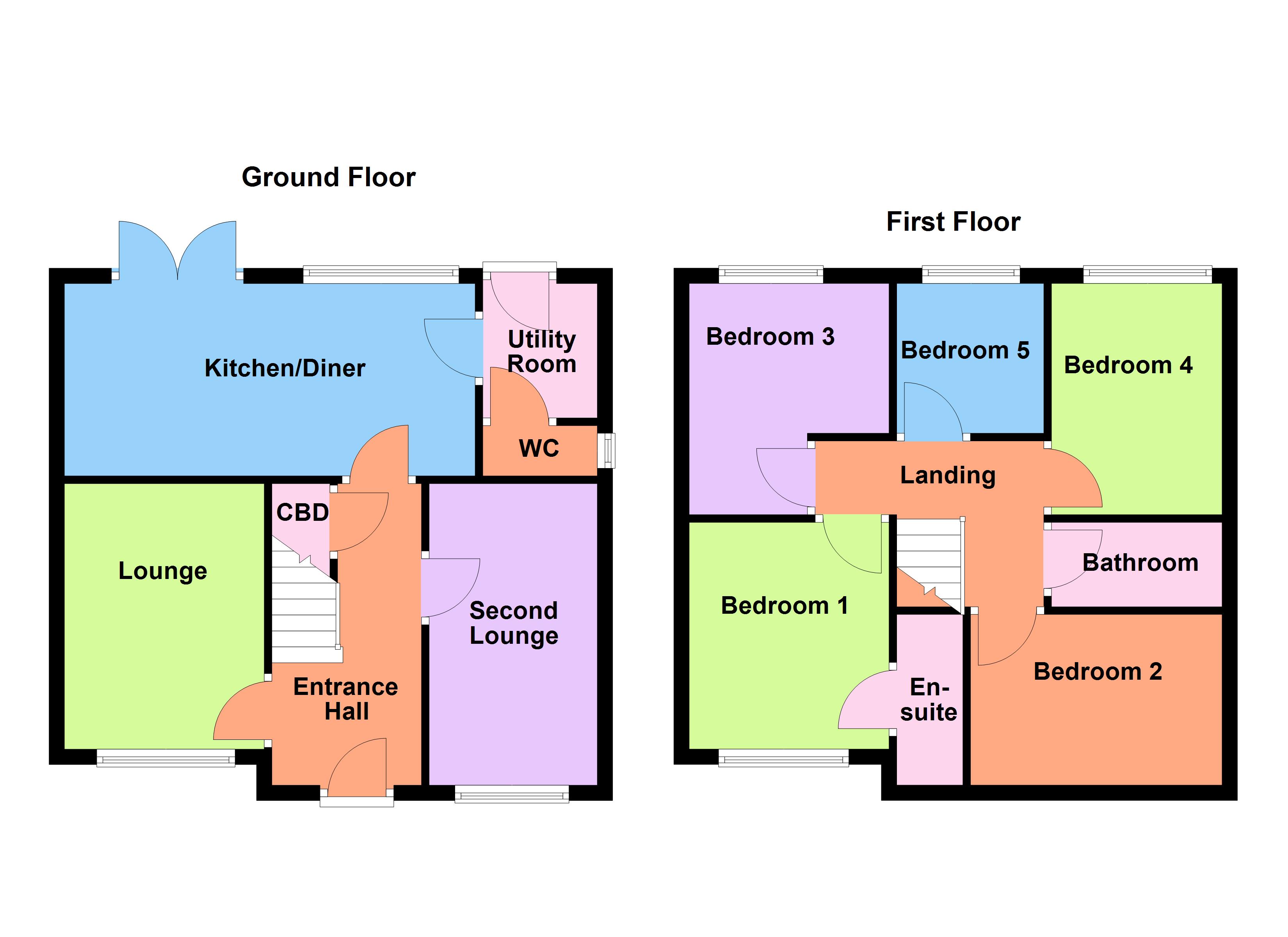 38, Fillies Avenue, Doncaster floorplan