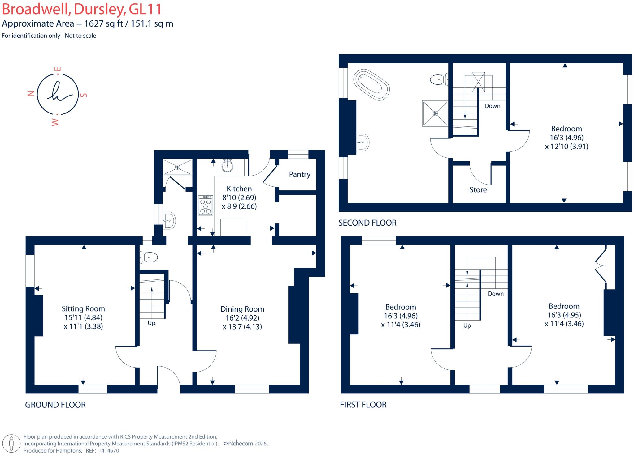 4, Broadwell, Gloucestershire floorplan