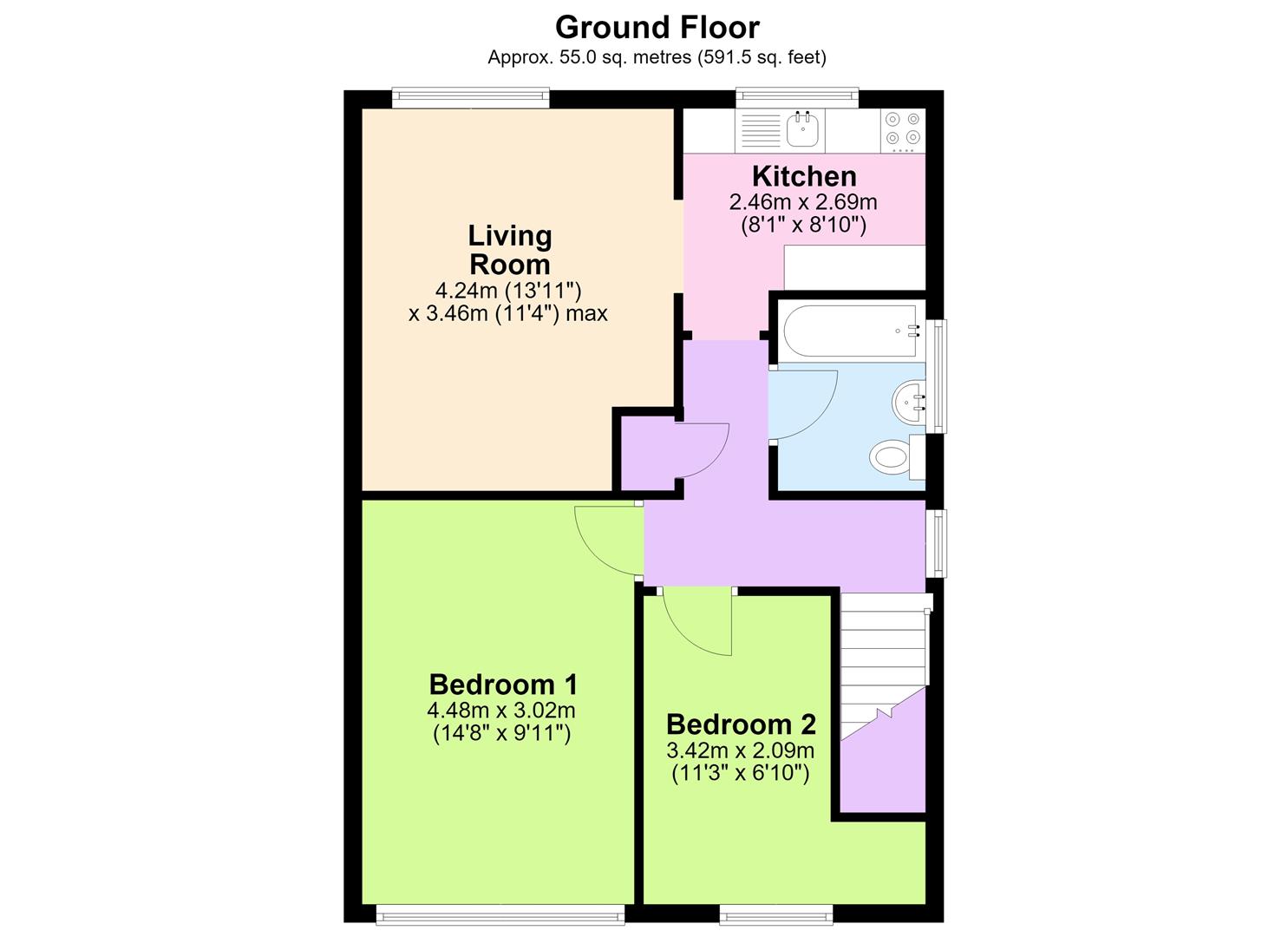 11, Hunderton Road, Hereford floorplan