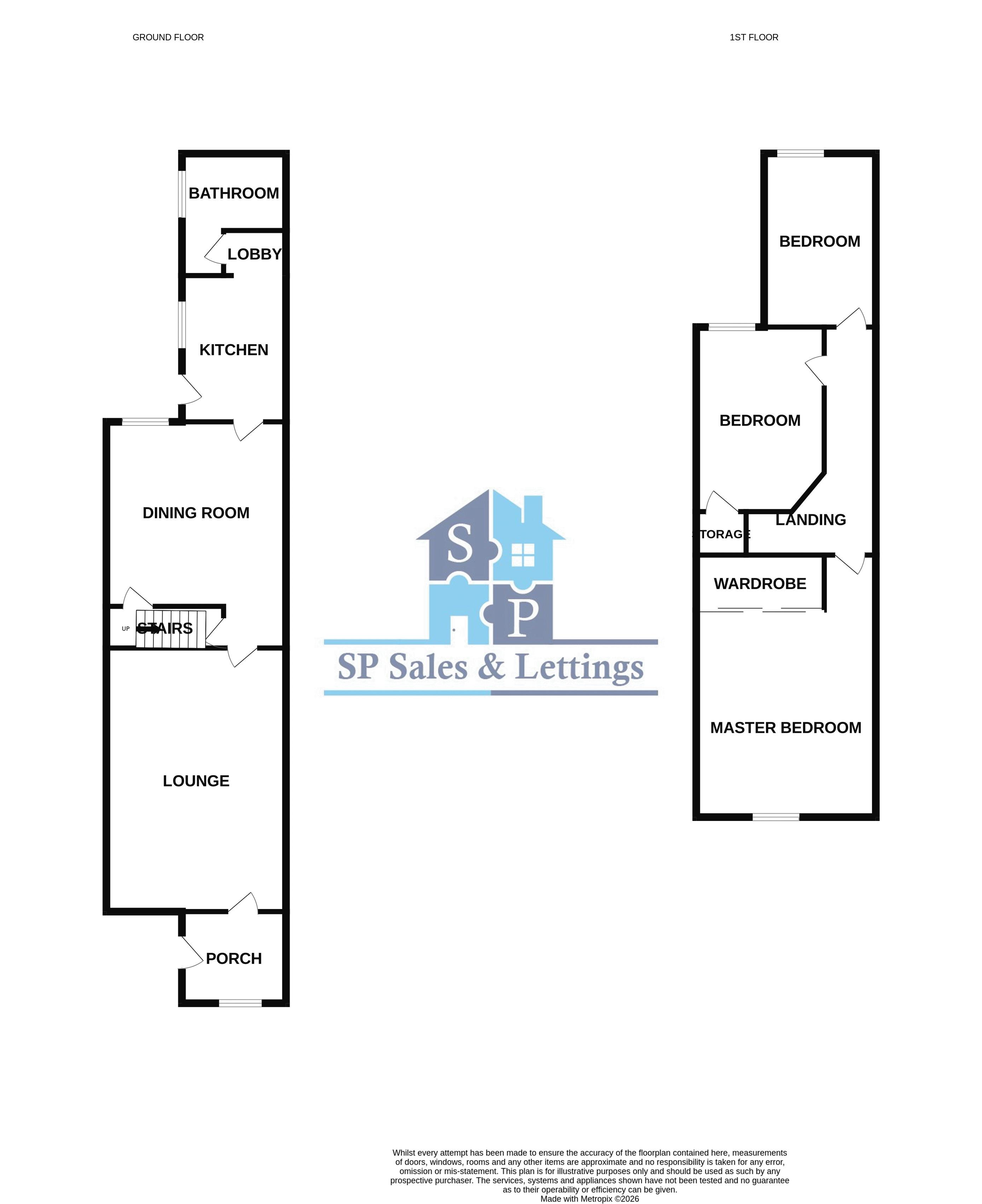 16, St. Saviours Road, Coalville floorplan