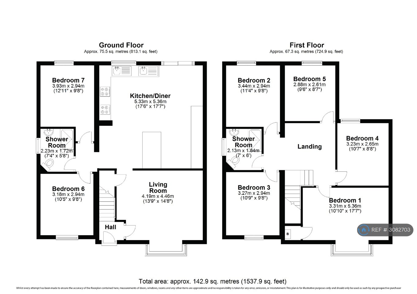 Leamington Spa floorplan