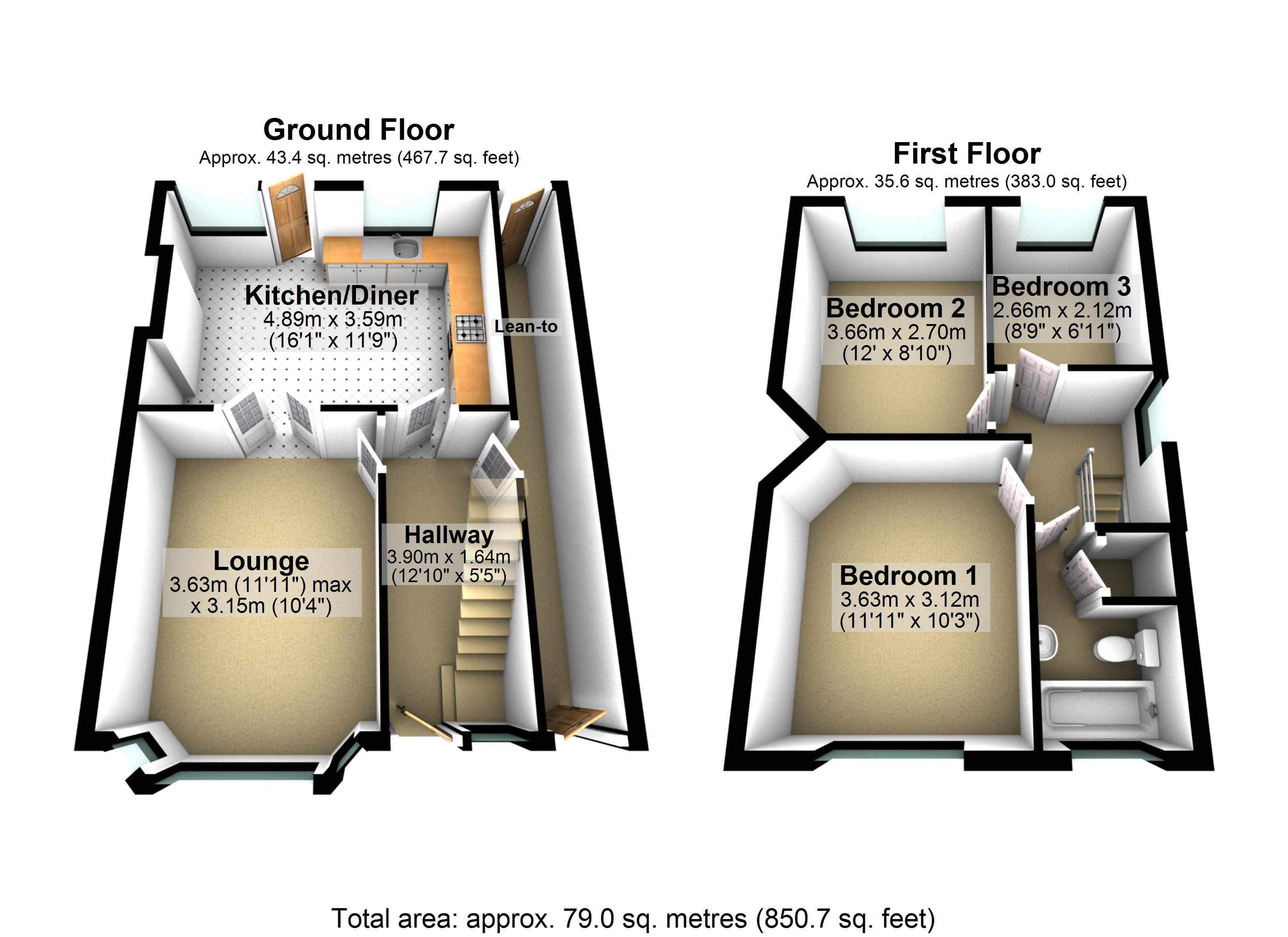 3 Bedrooms Semi-detached house for sale in Averil Road, Humberstone, Leicester LE5