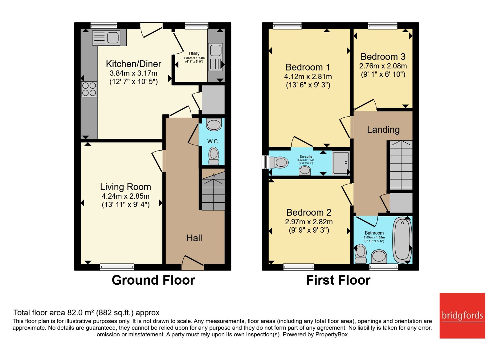 24, College Way, Northwich floorplan