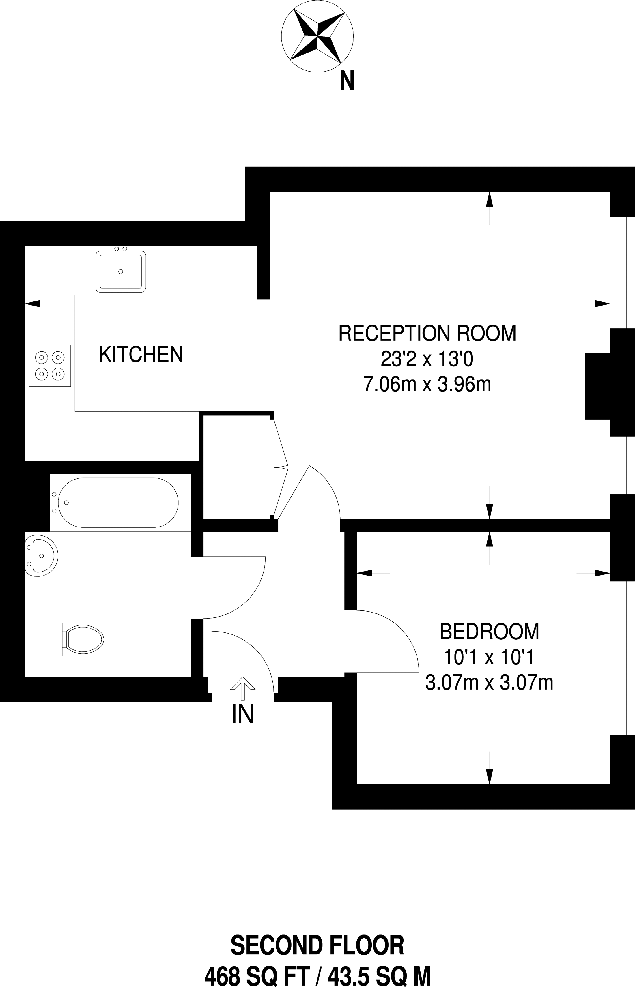 1 Bedrooms Flat for sale in Britannia Walk, Islington N1