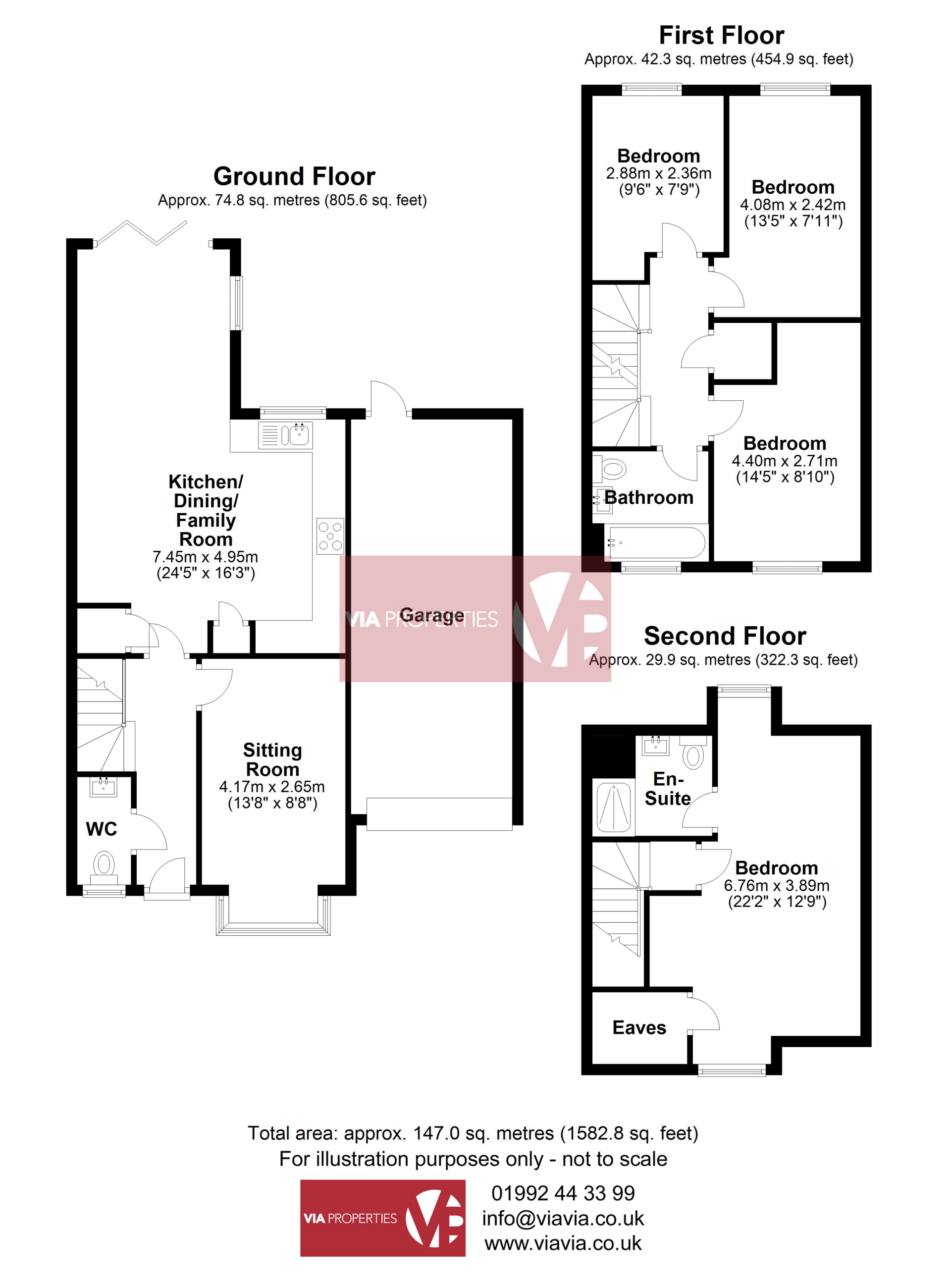 2, Scholars Avenue, Broxbourne floorplan