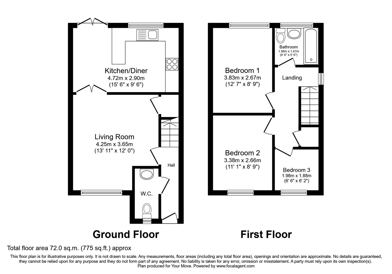 29, Parkside Avenue, Lancashire floorplan