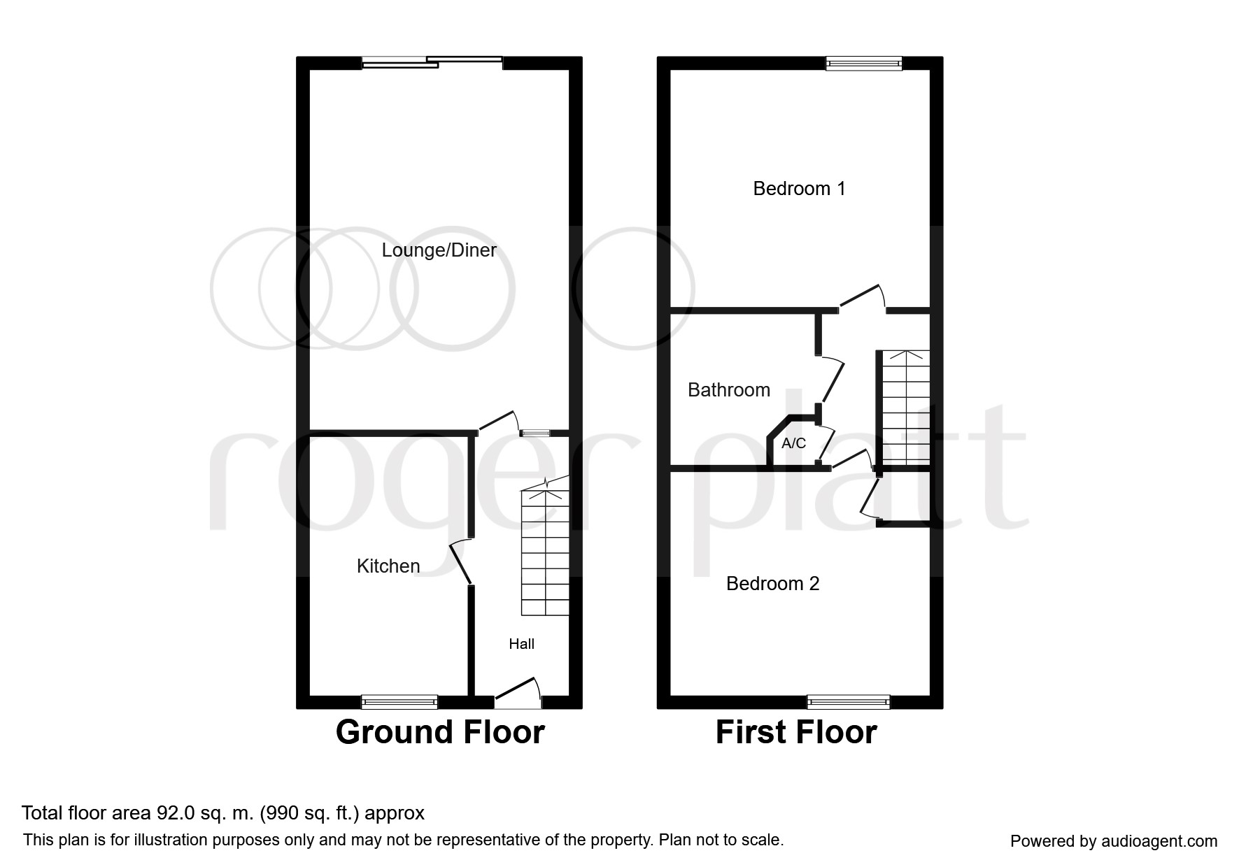 2 Bedrooms Terraced house for sale in Fleetham Gardens, Lower Earley, Reading RG6