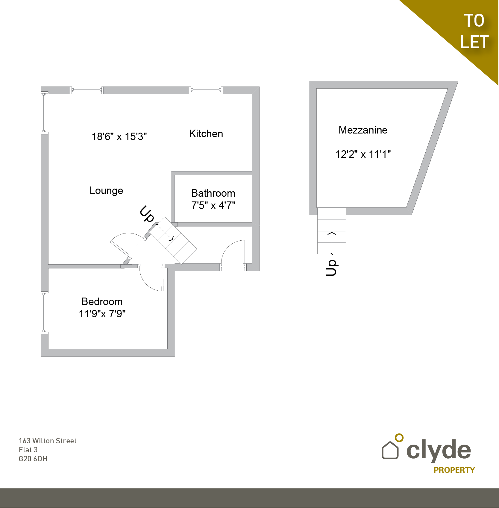 Wilton Street, Glasgow floorplan