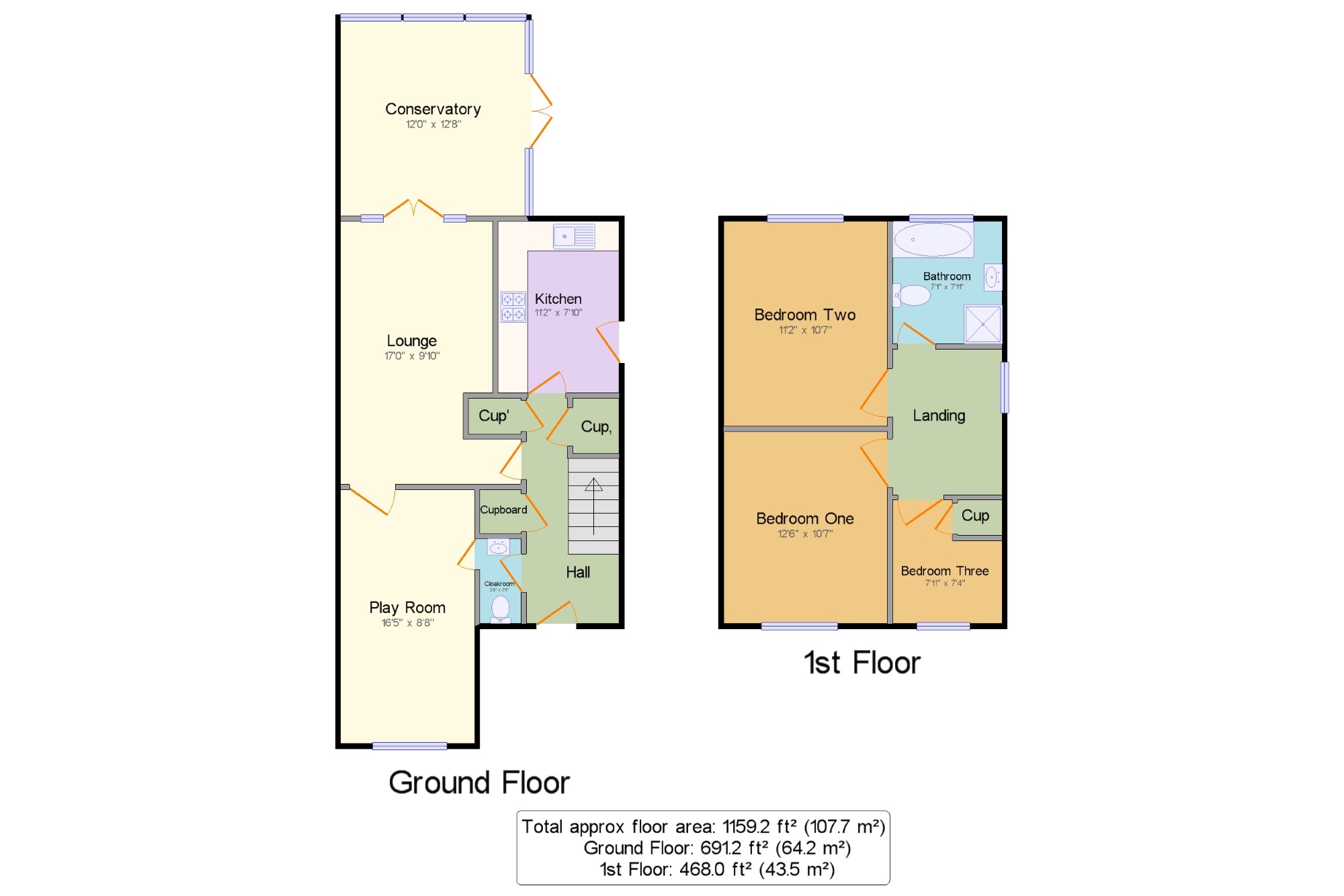 3 Bedrooms Semi-detached house for sale in Ragstone Road, Bearsted, Maidstone, Kent ME15