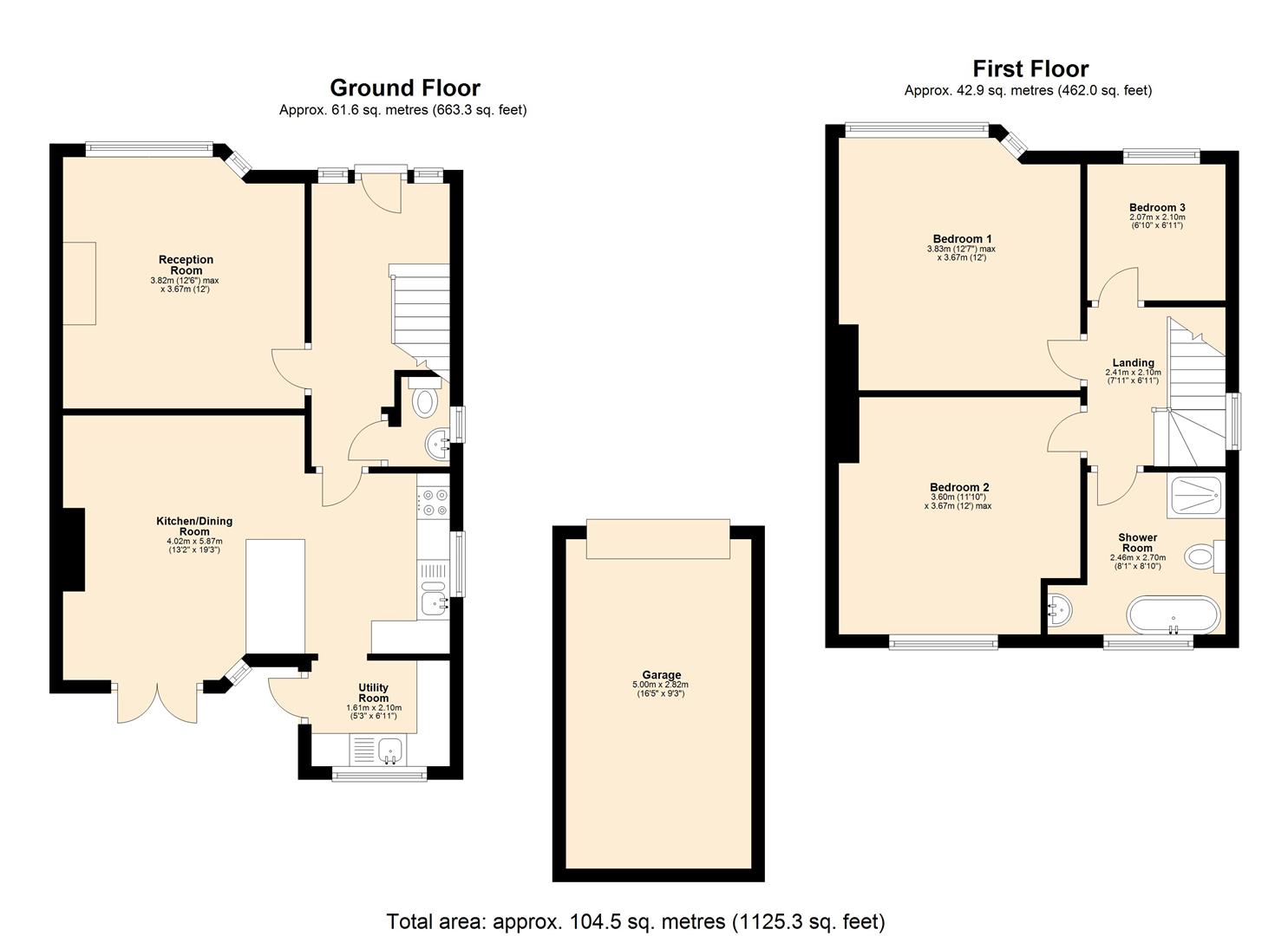 Moorland View Road, Walton, Chesterfield S40, 3 bedroom detached house