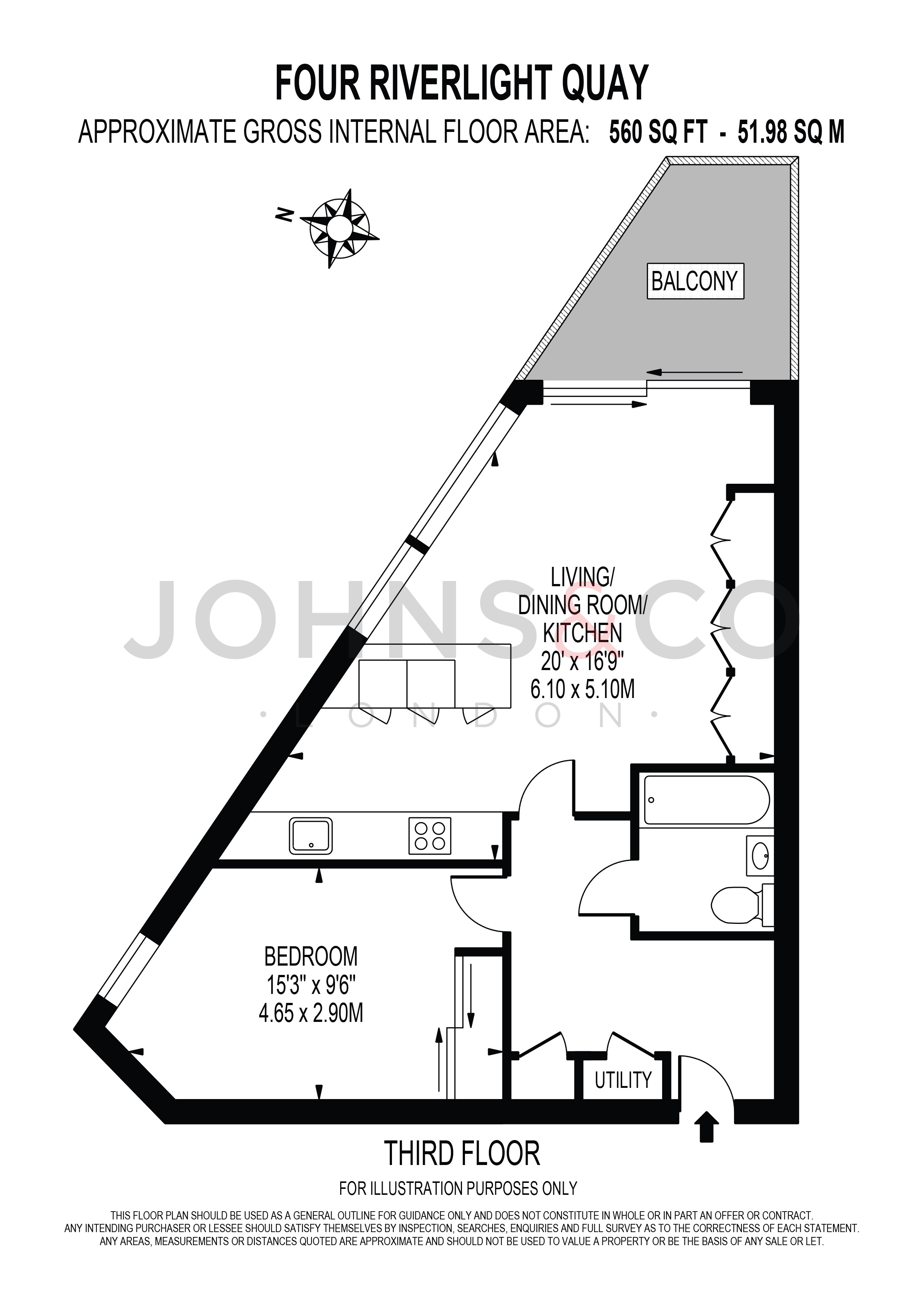 Riverlight Quay, SW11 floorplan