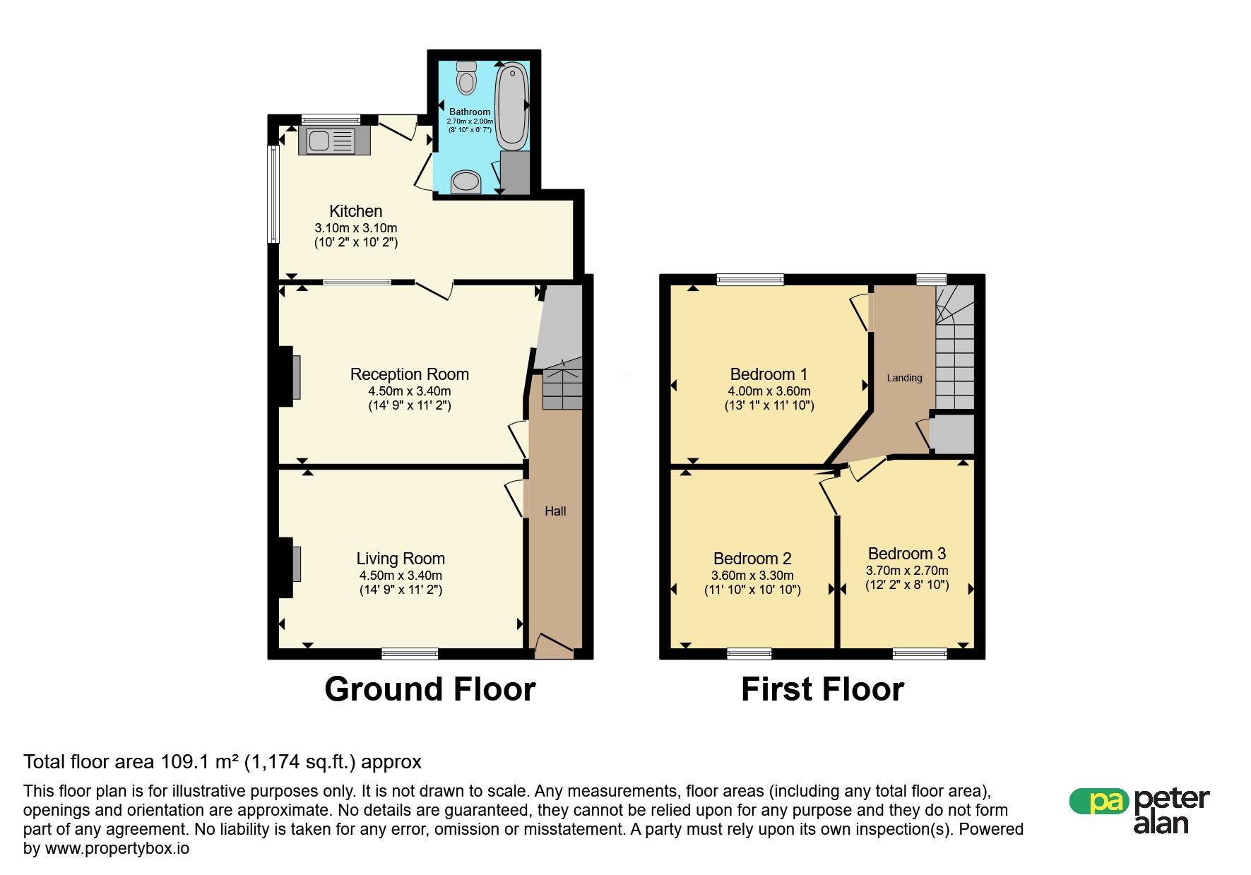 33, Edmund Street, Bargoed floorplan