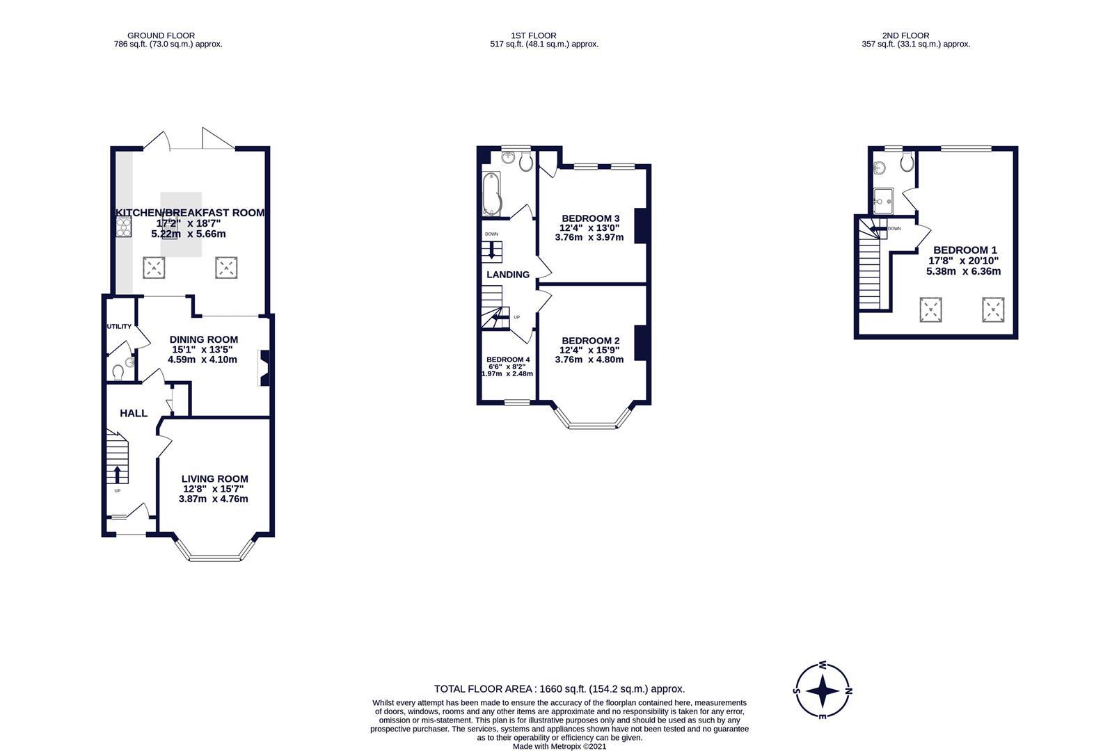 29, Devonshire Road, Harrow floorplan