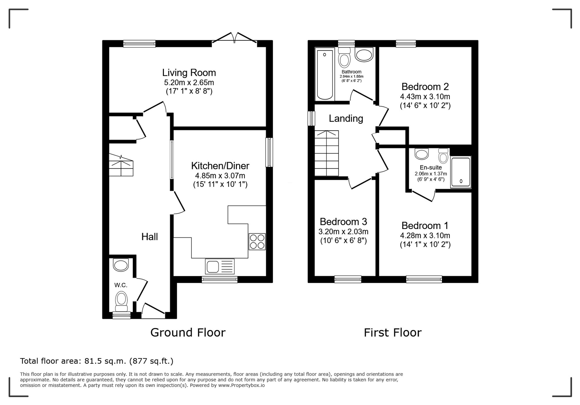 40, Clos Yr Eryr, Parc Derwen, Bridgend, CF35 6 floorplan