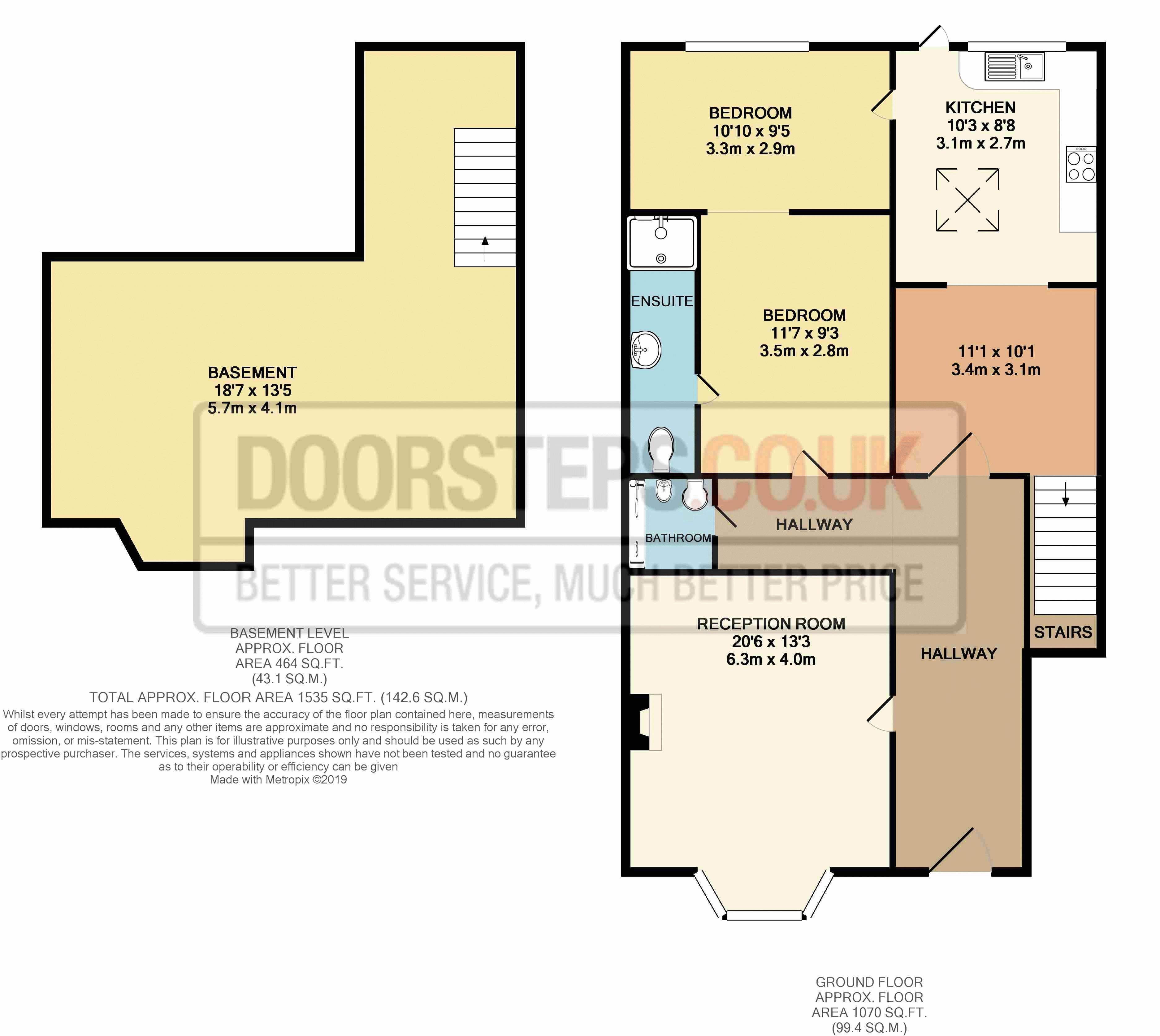 3 Bedrooms Terraced house for sale in Broomhill Road, Goodmayes, Ilford IG3