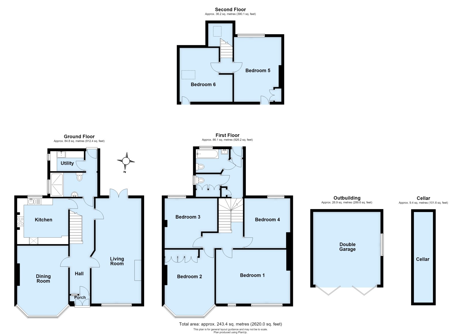 30, Glenlyon Road, London floorplan