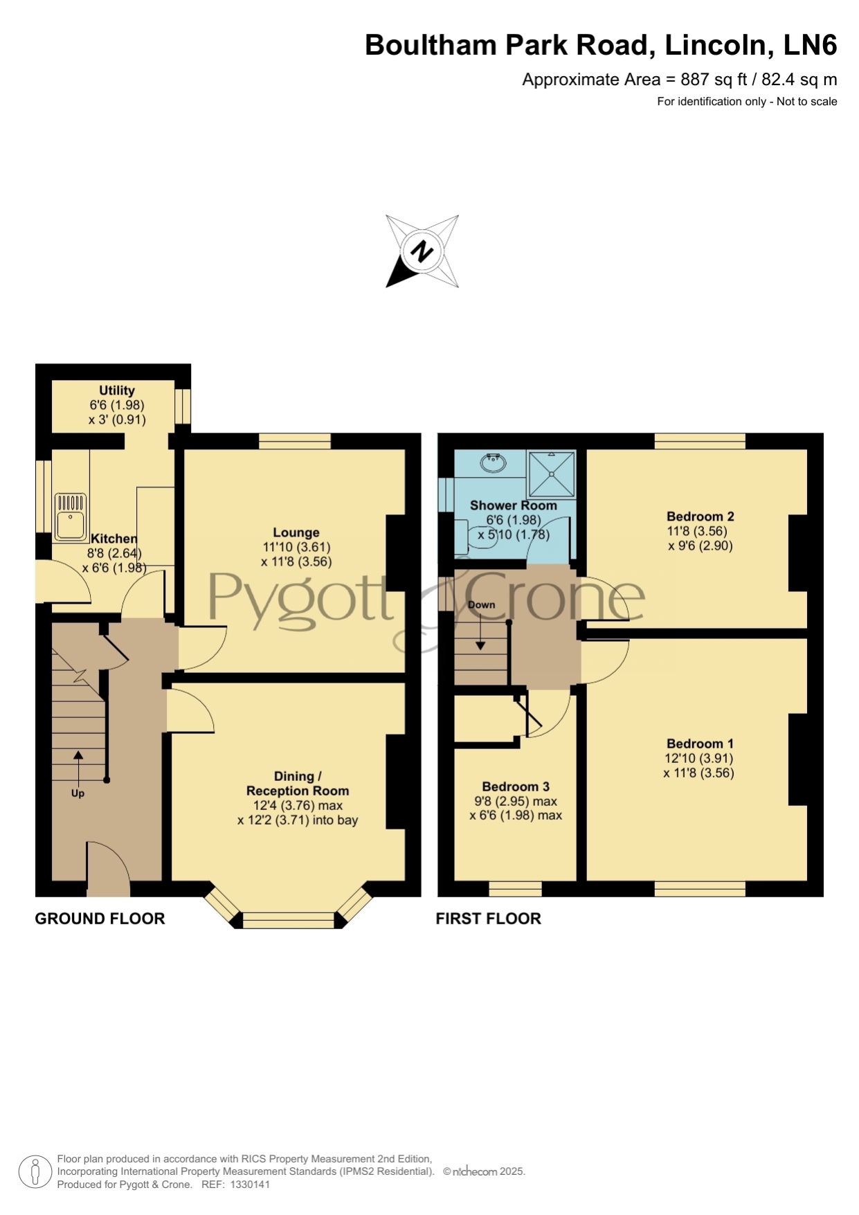 153, Boultham Park Road, Lincoln floorplan