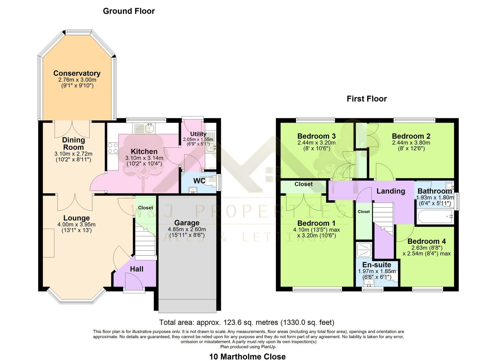 10, Martholme Close, Blackburn floorplan