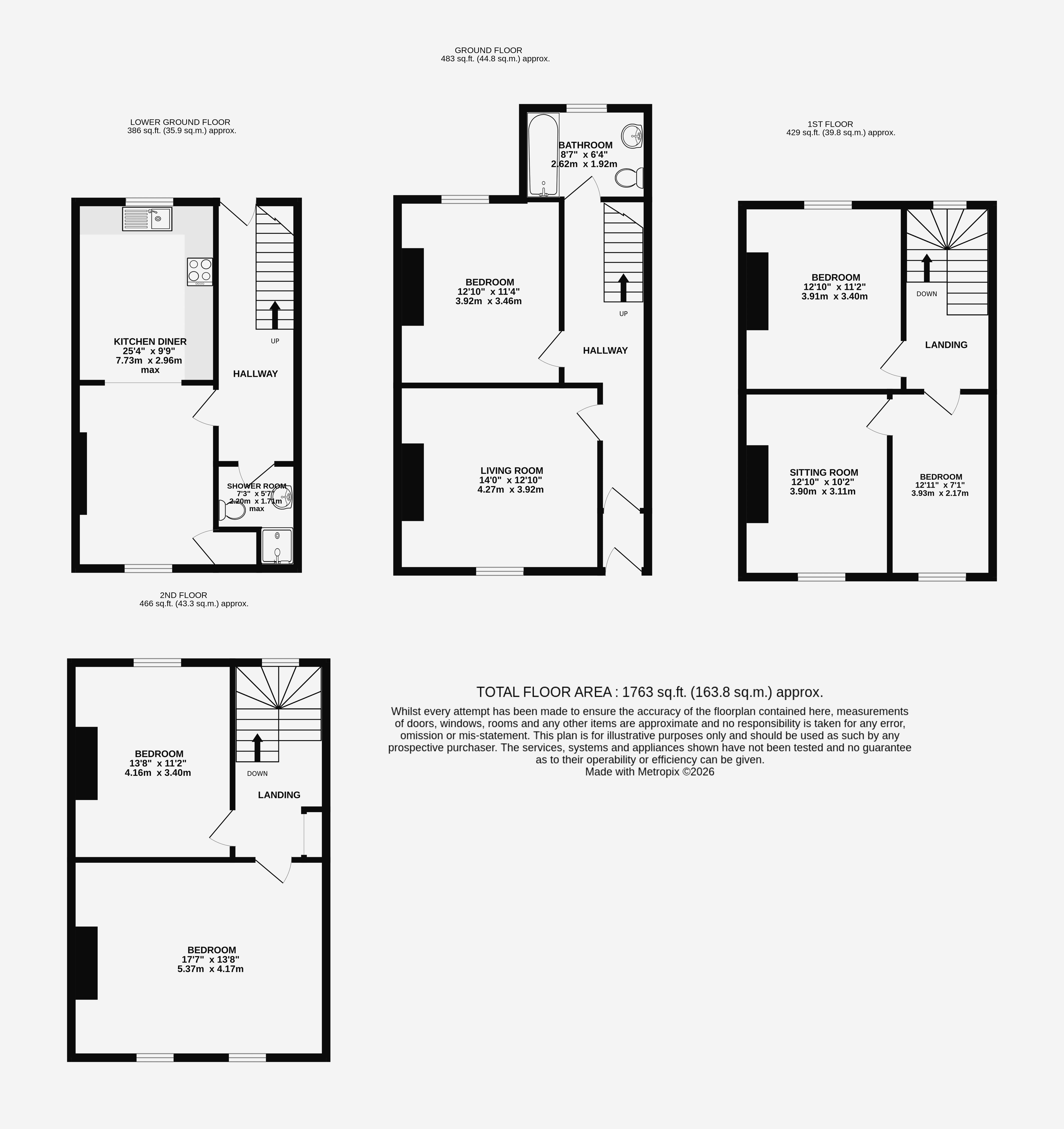 38, Belmont Road, Exeter floorplan