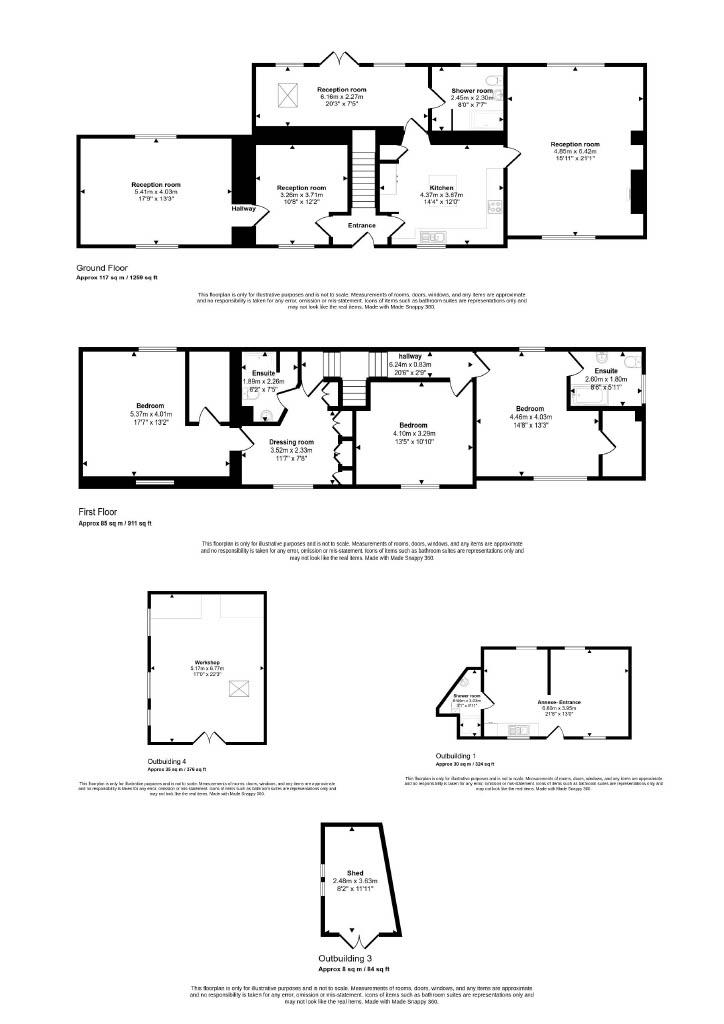 Picton Cottage, Llanddowror,, Carmarthen floorplan