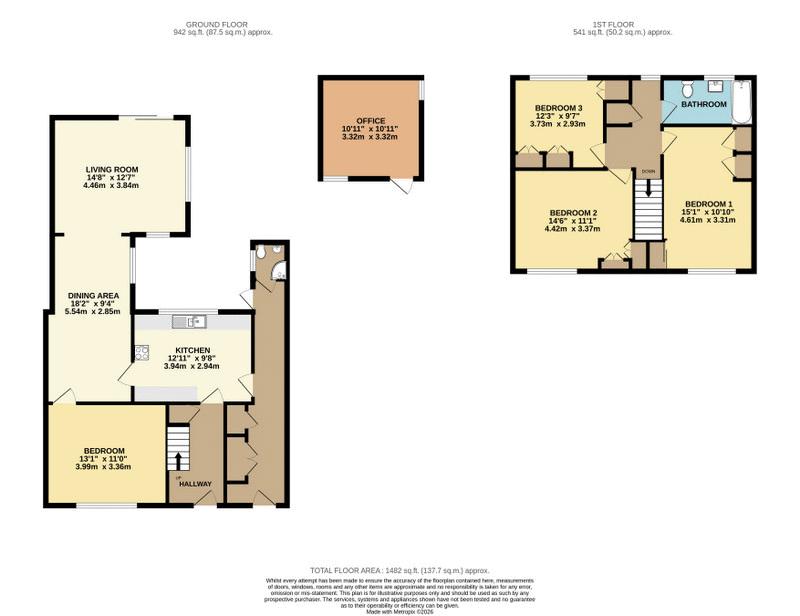 62, Broadfield Road, Hemel Hempstead floorplan