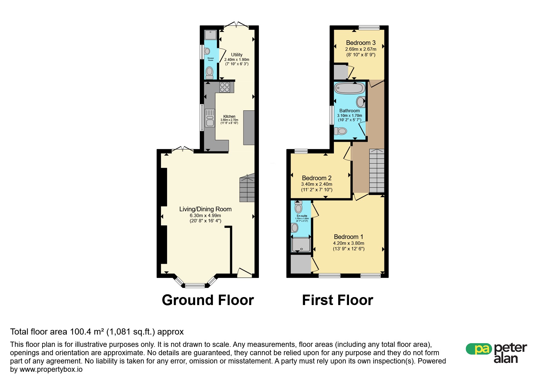 9, Capel Street, Bargoed floorplan