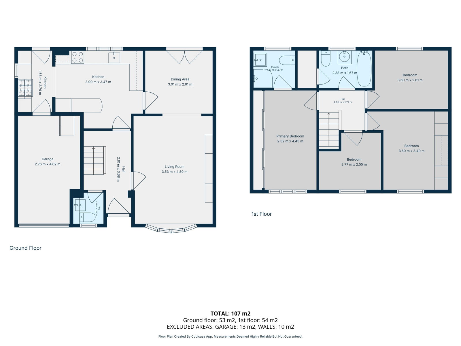 27, Lindisfarne Road, Leicester floorplan