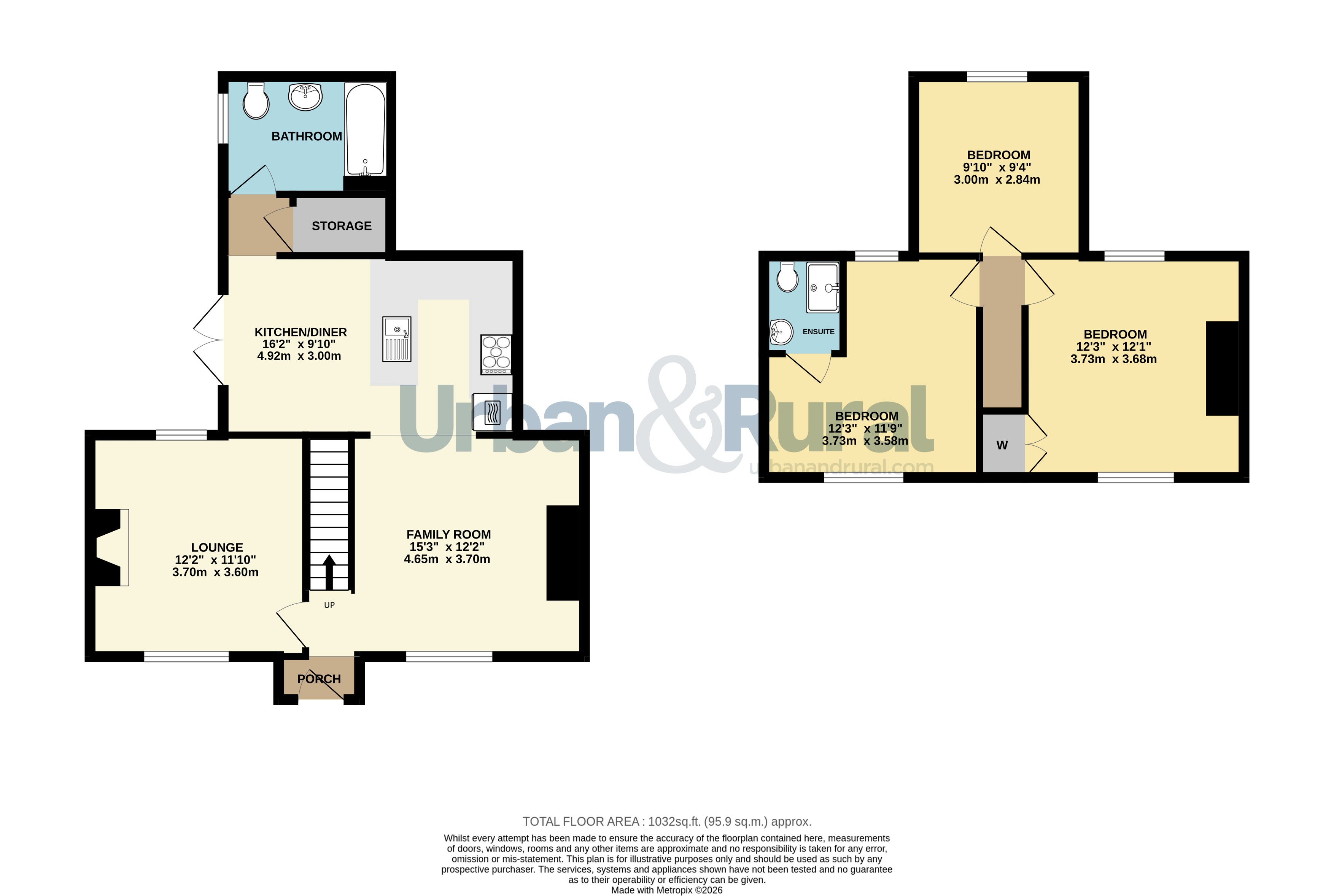 1, Tempsford Street, Bedford floorplan