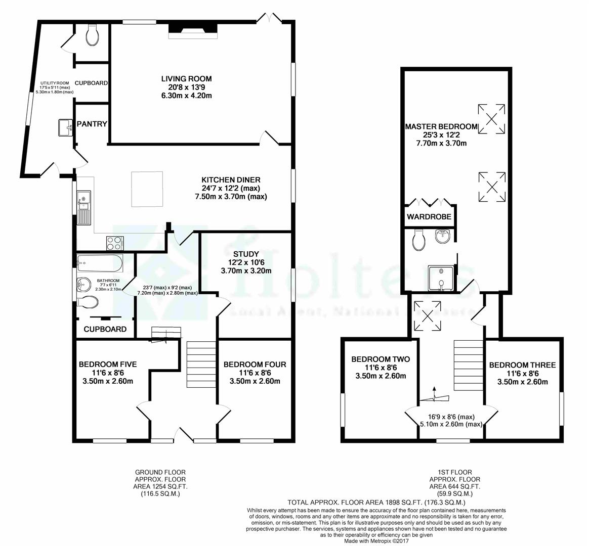 5 Bedrooms Detached house for sale in Sandford Avenue, Church Stretton SY6
