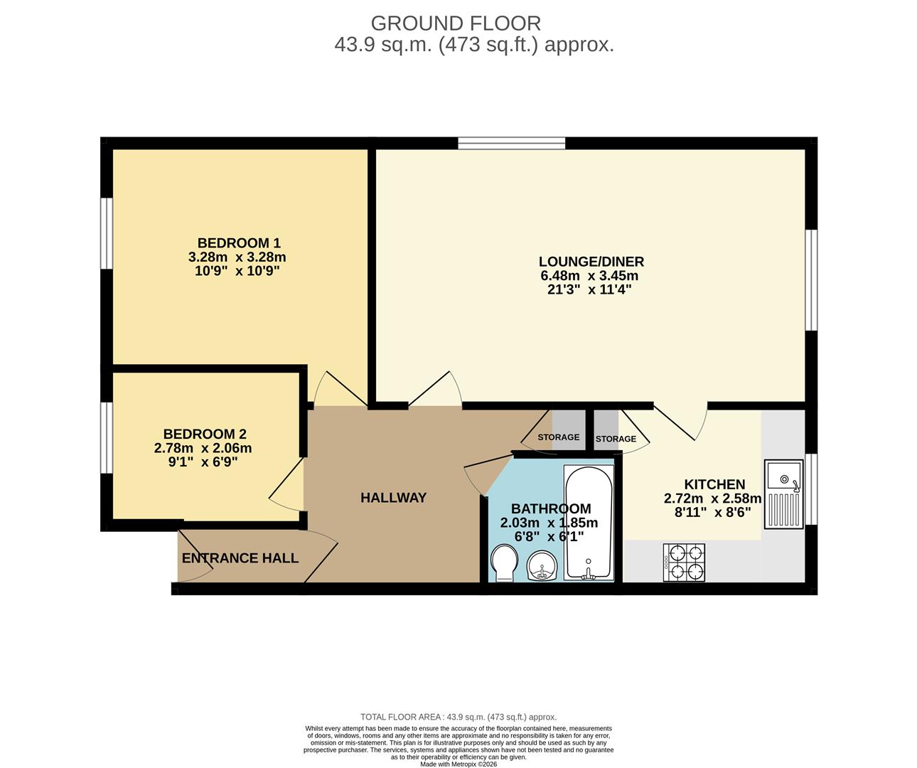 16, Clematis Tye, Essex floorplan