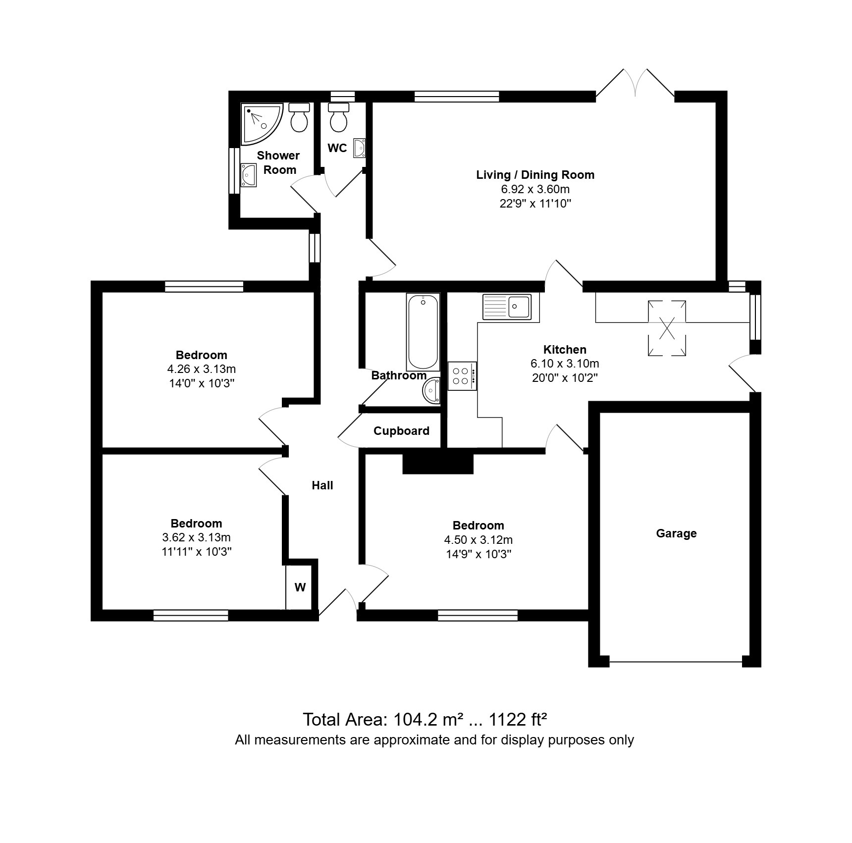 Hillside, The Street, Fakenham floorplan