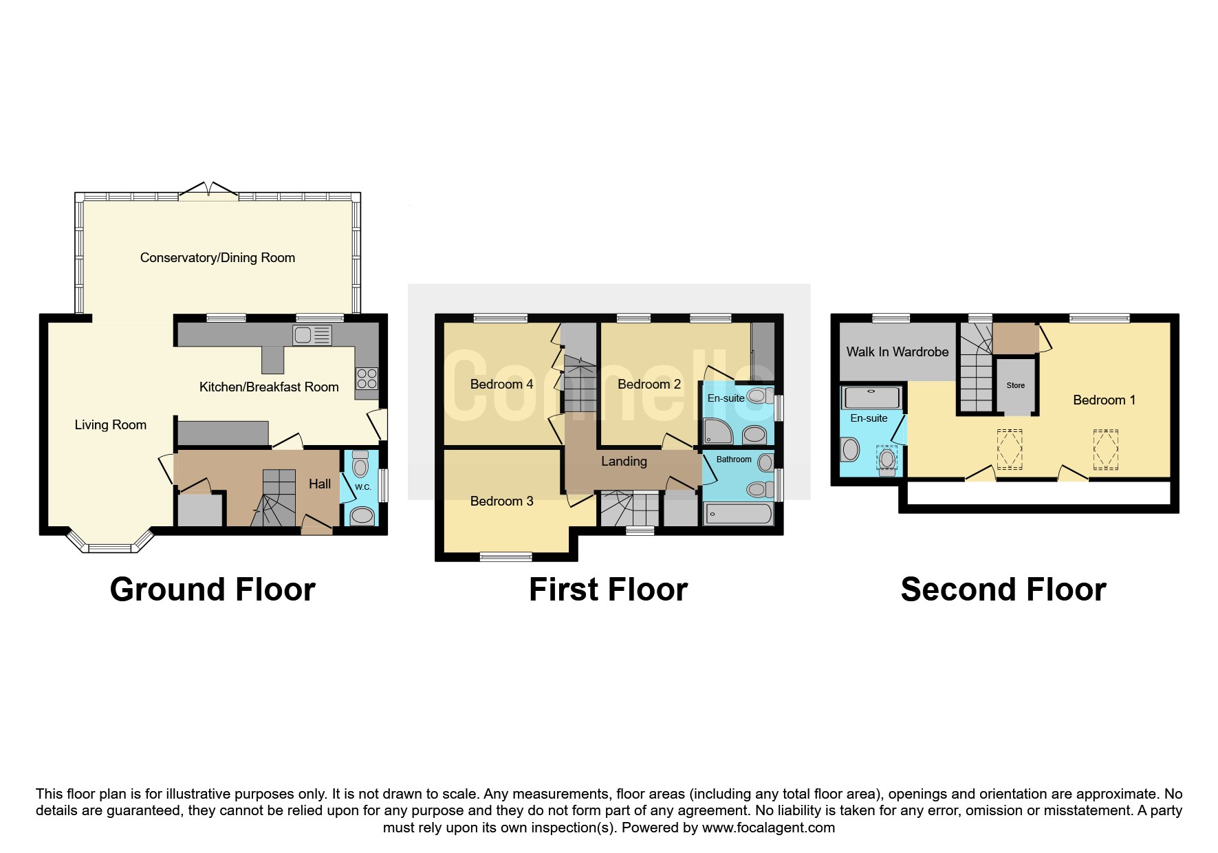 11, Brookview, Crawley floorplan