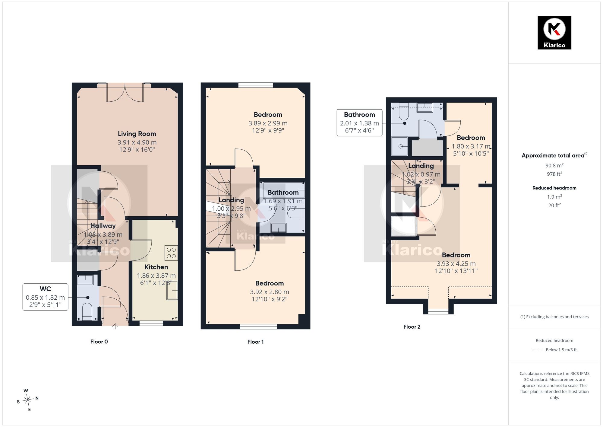 2n Reddings Lane, Birmingham floorplan