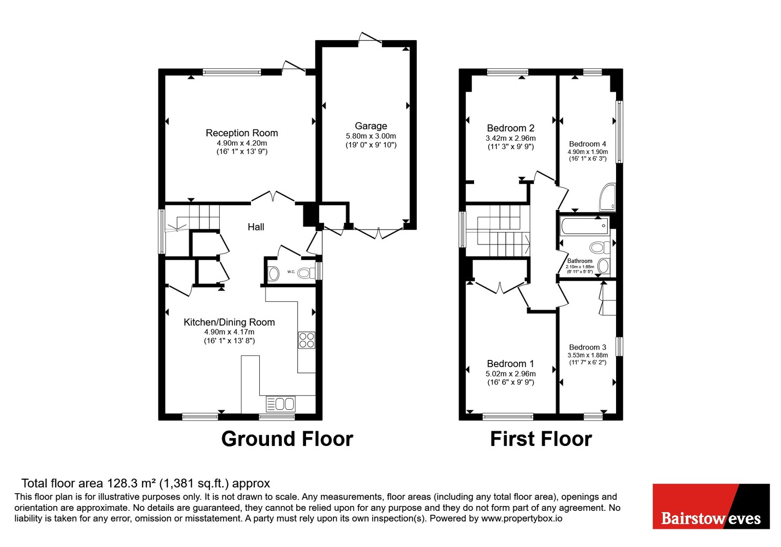 Rushmead Close, Croydon floorplan