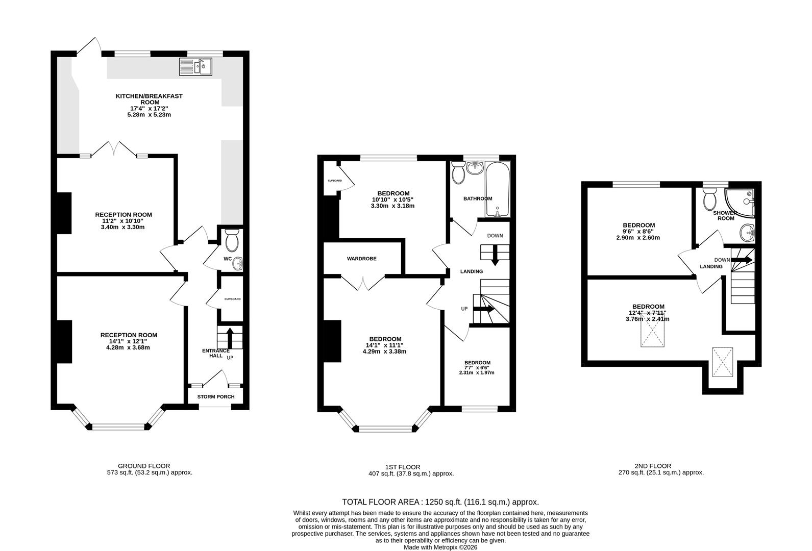 3, Norman Road, Hornchurch floorplan