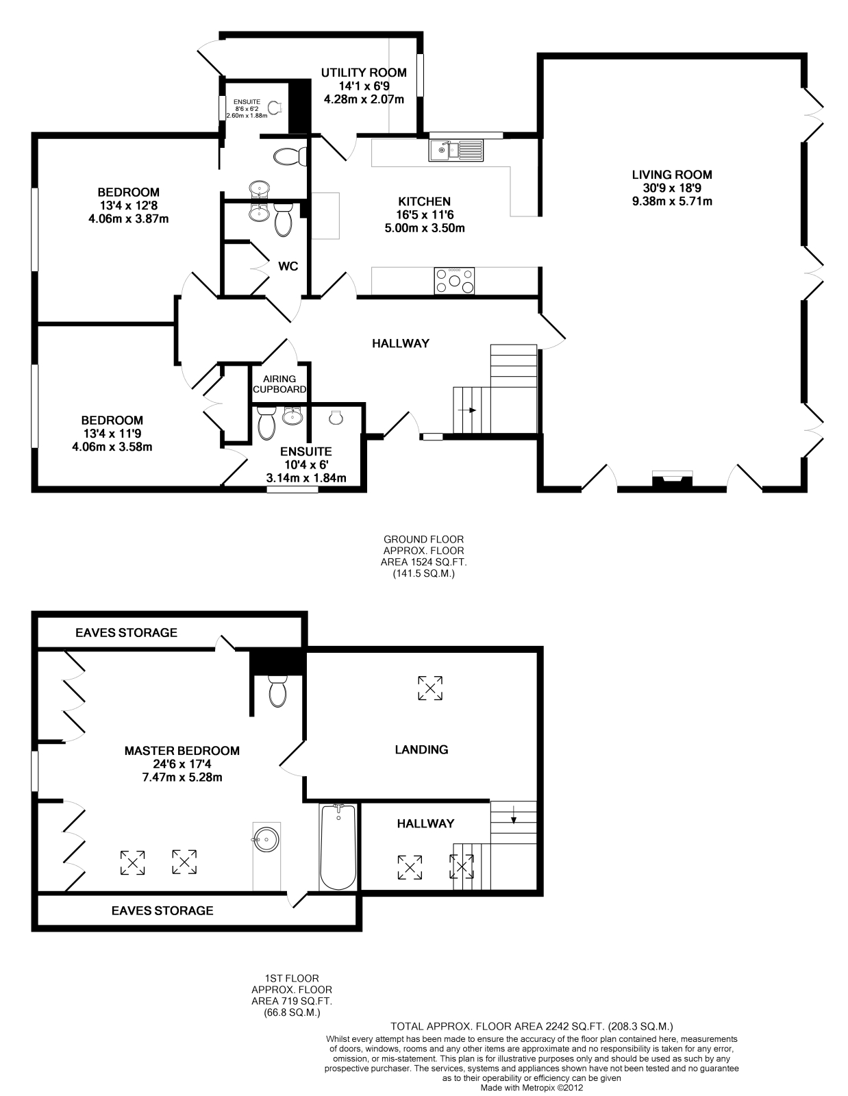 The Knot House, Brea Road, Rock floorplan