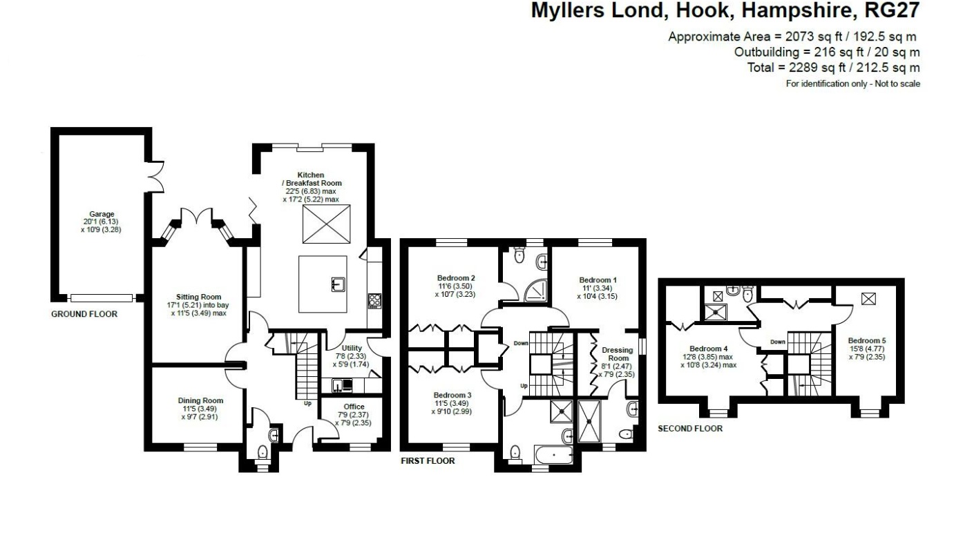 17, Myllers Lond, Hampshire floorplan