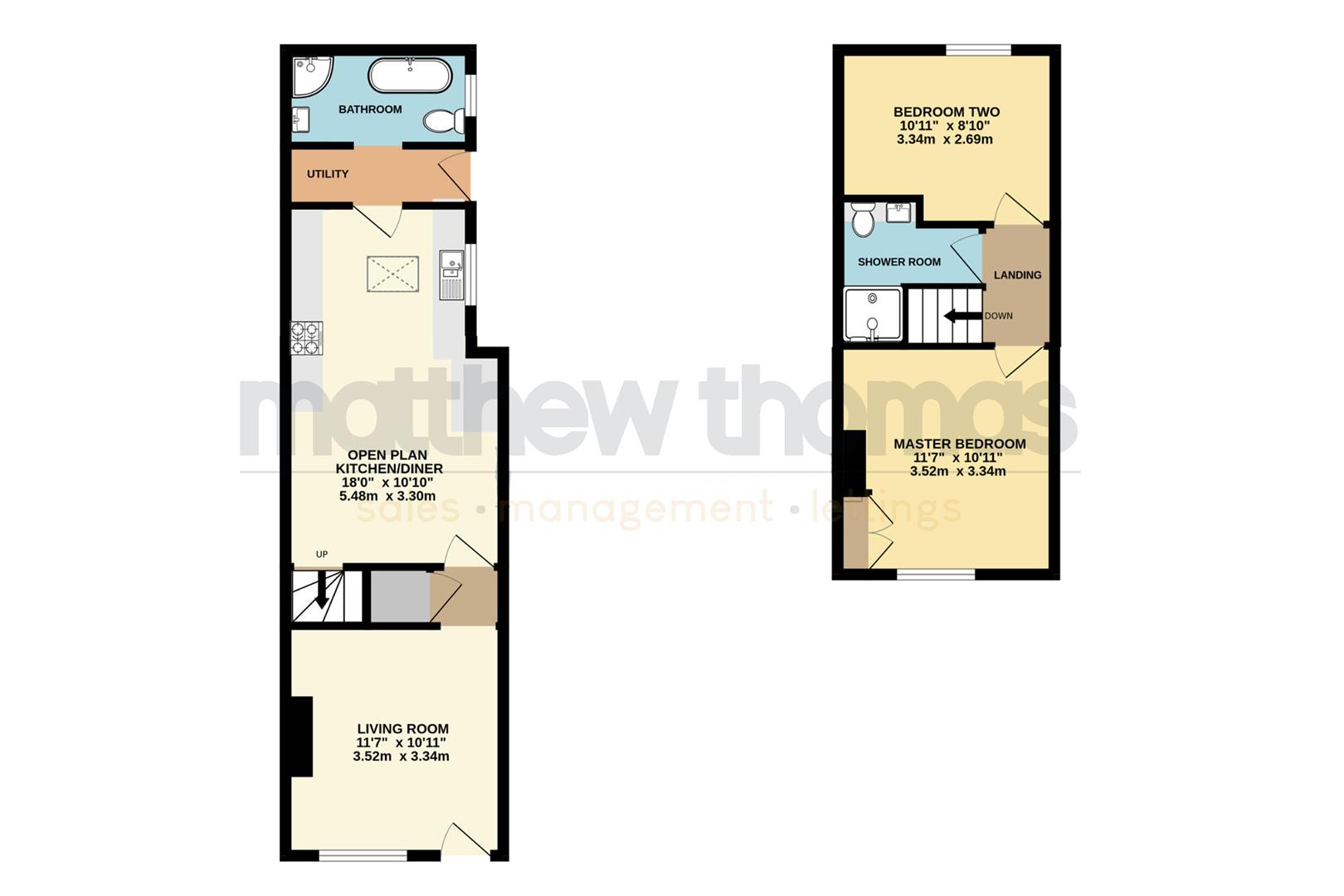 99, Brook Street, Belper floorplan