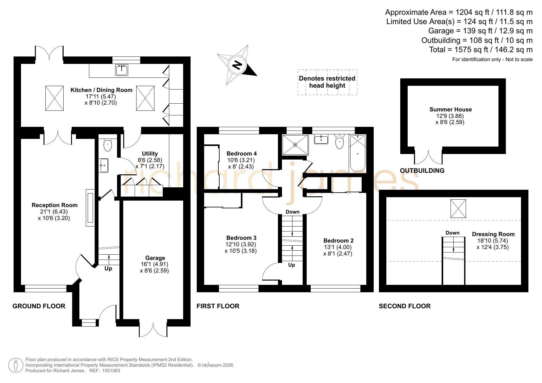 43, Boness Road, Swindon floorplan