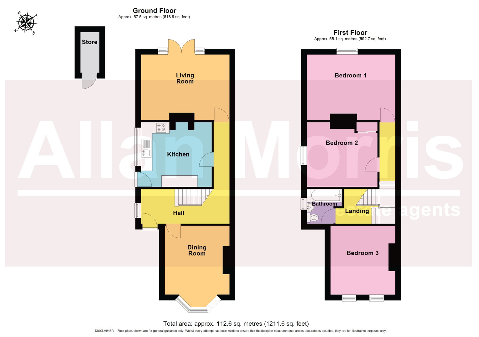 92, Blackpole Road, Worcester floorplan