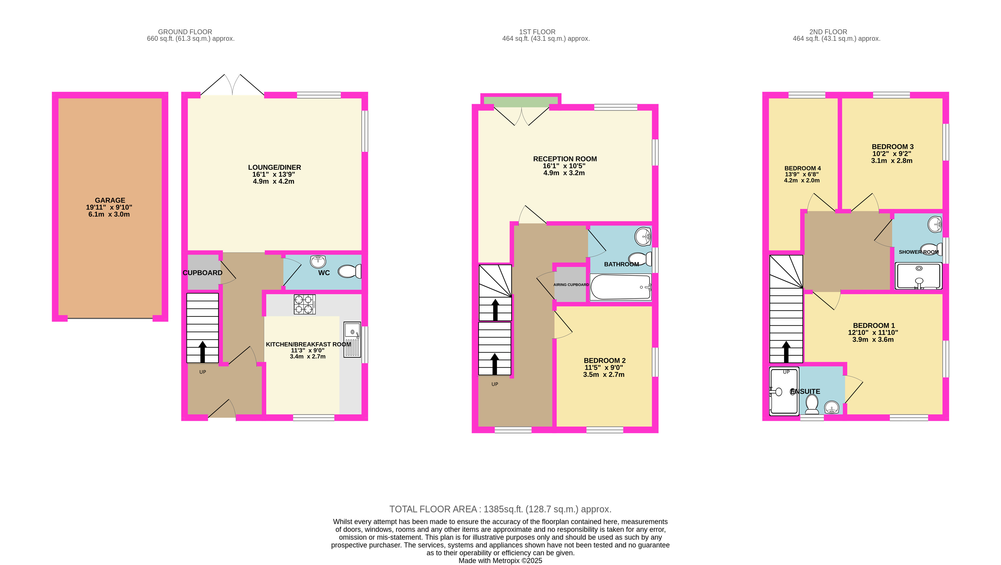 105, Fullbrook Avenue, Reading floorplan