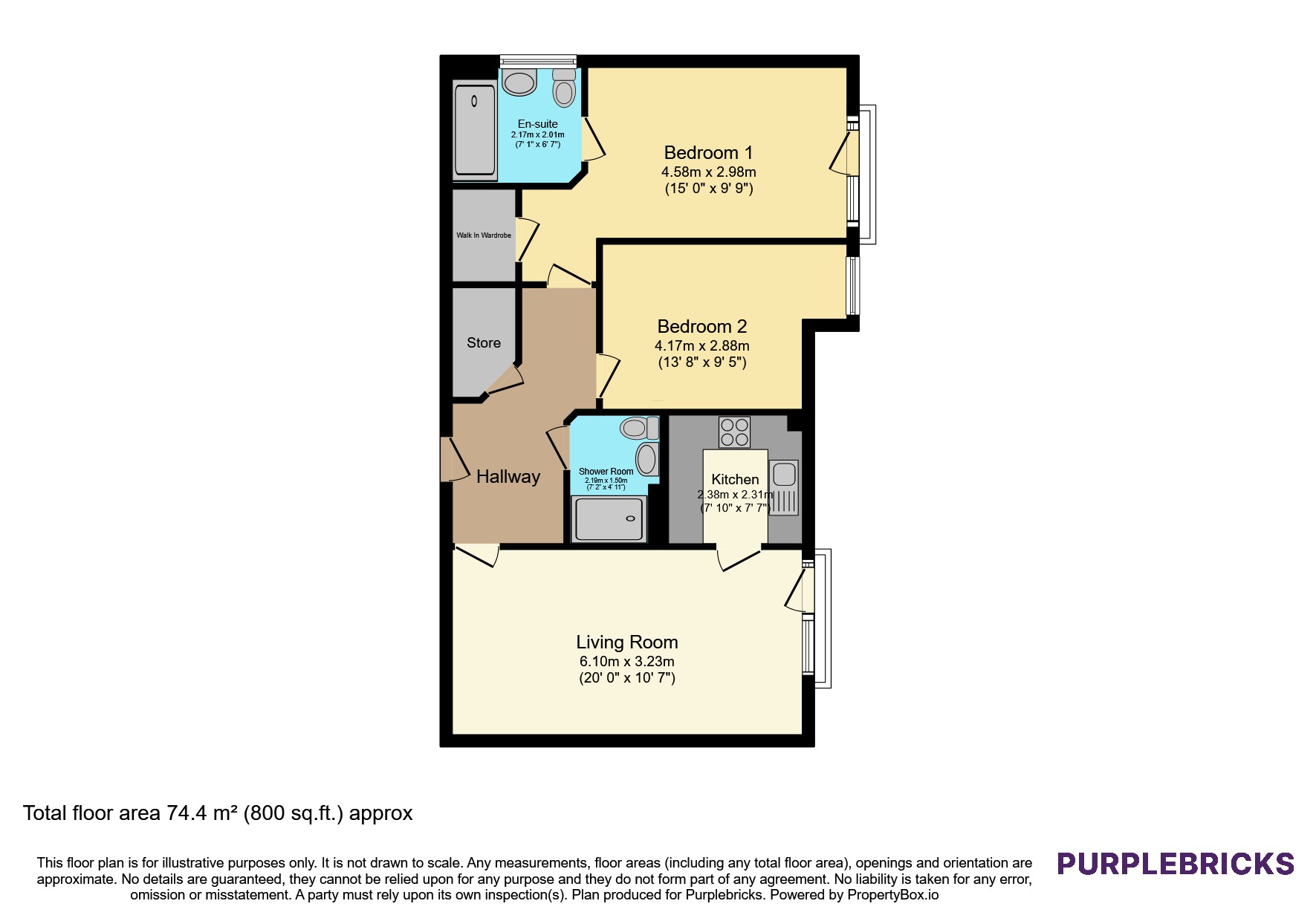 High Street, Cambridge floorplan