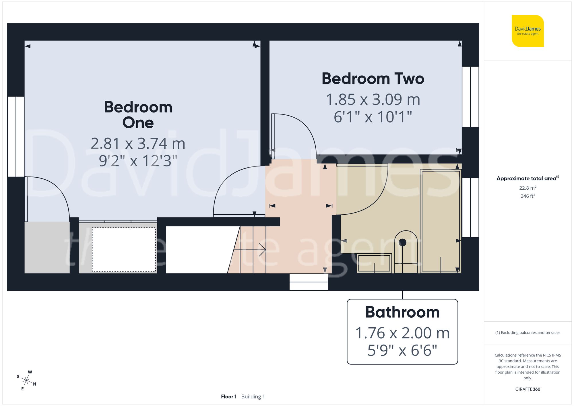 57 Mile End Road, Nottingham floorplan