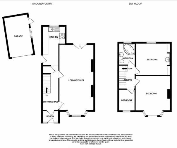 3 The Crescent, Alexandra Road, St. Ives floorplan
