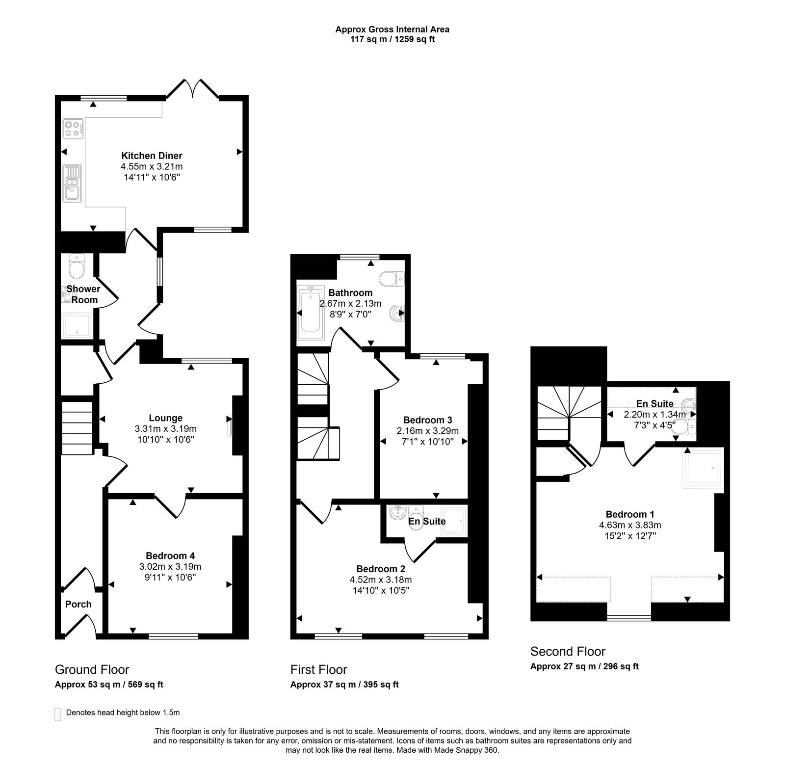 10, The Terrace, Brora floorplan