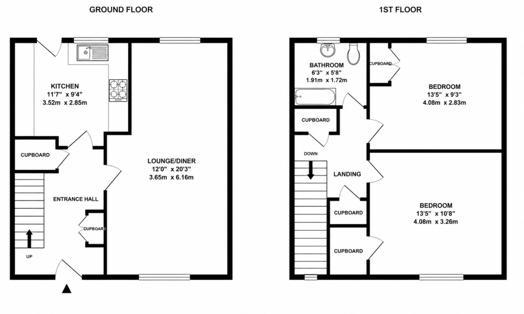 35, Cleland Street, Whitburn floorplan