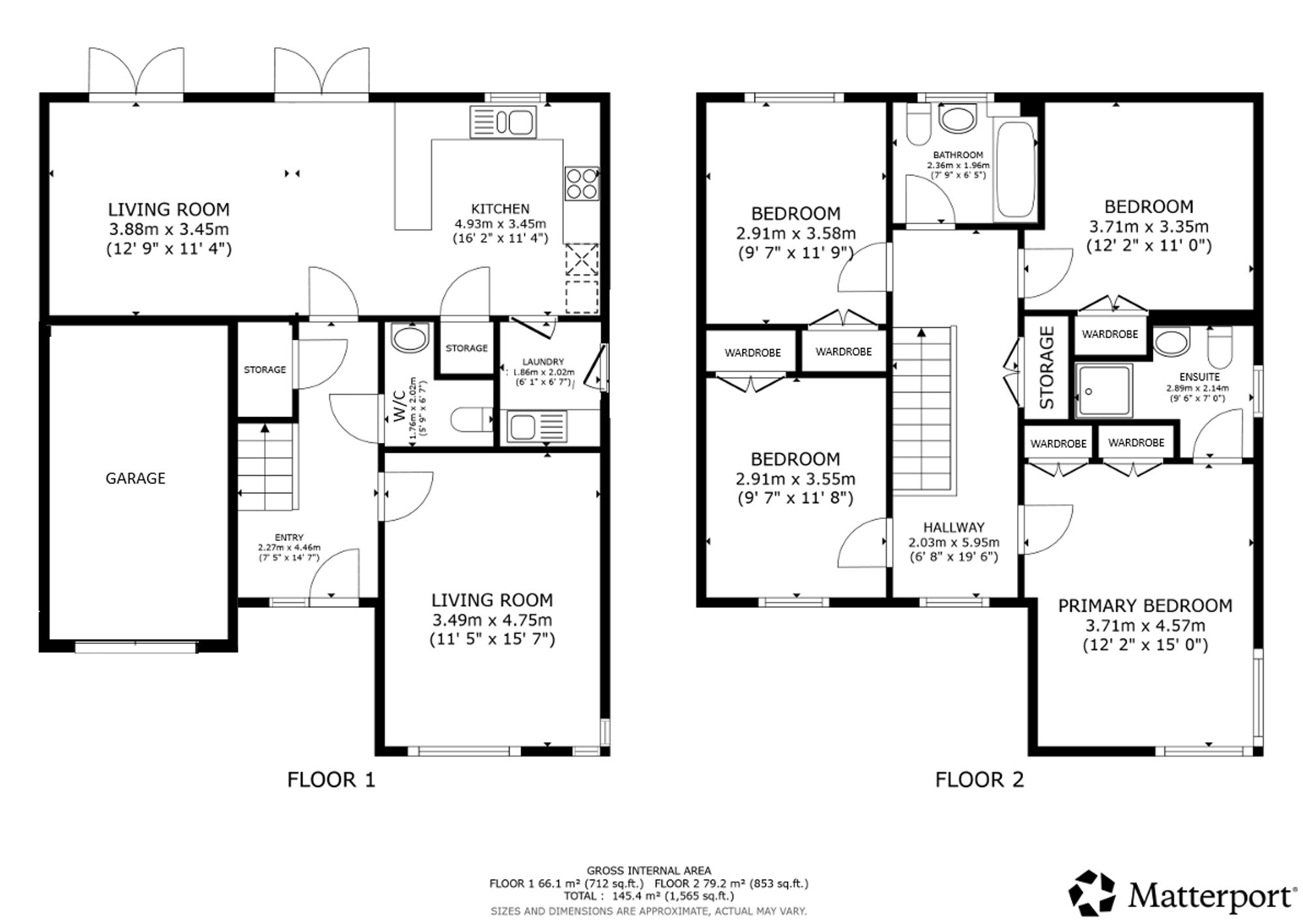 37 Morgan Wynd, Glasgow floorplan