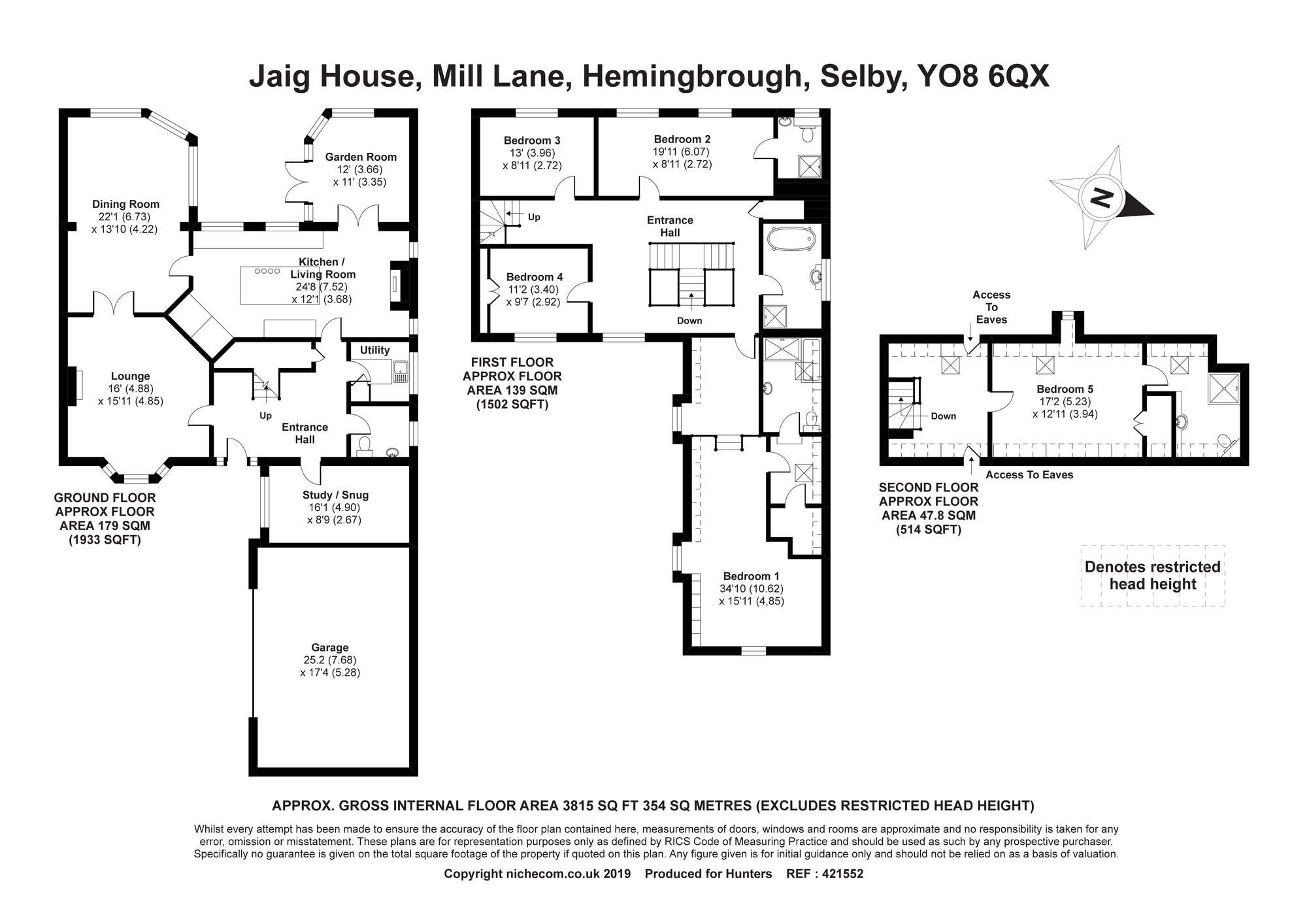 5 Bedrooms Detached house for sale in Jaig House, Mill Lane, Hemingbrough, Selby YO8