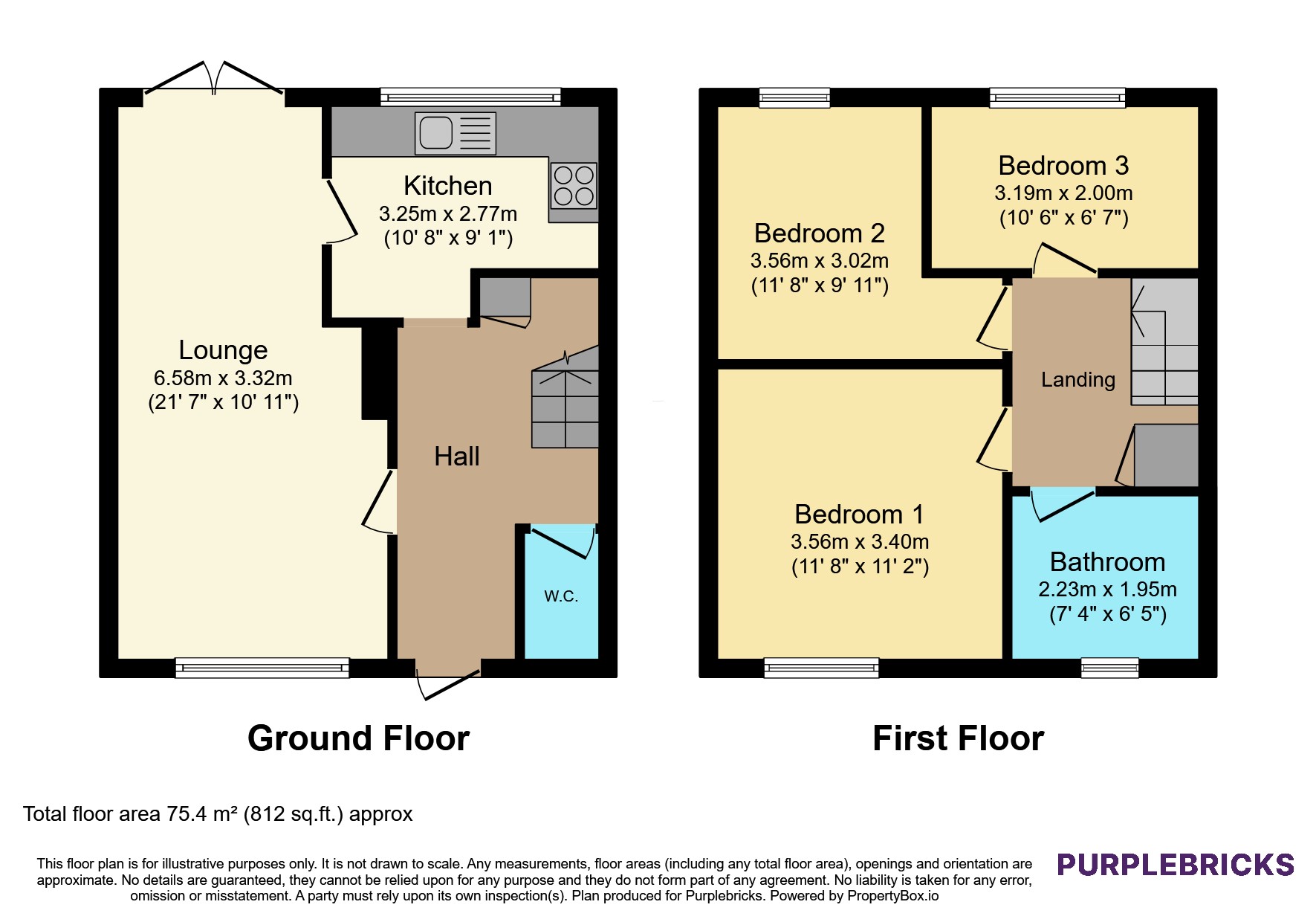 11, Peter Prices Lane, Wirral floorplan